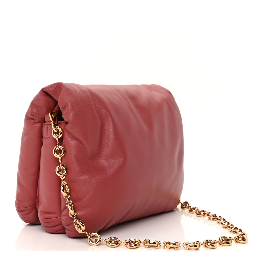 Loewe Lambskin Goya Puffer Bag Plumrose Image 2