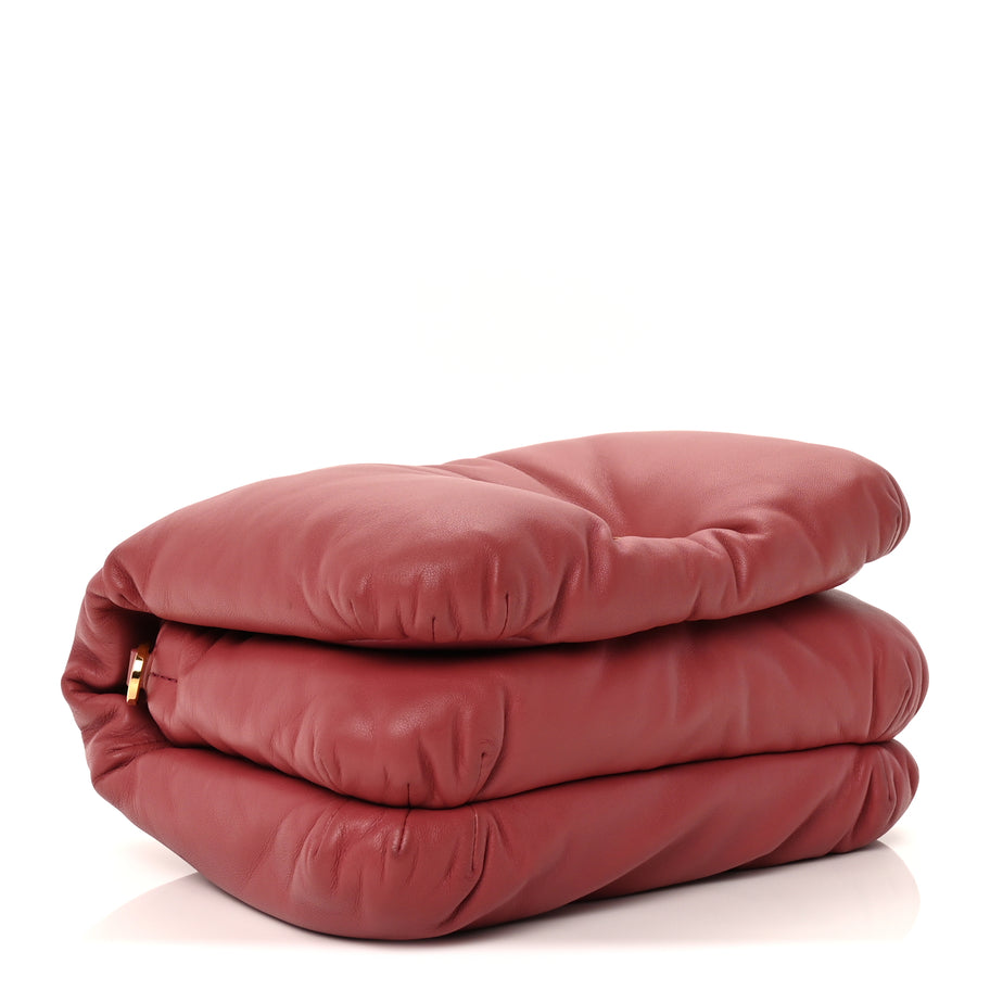 Loewe Lambskin Goya Puffer Bag Plumrose Image 3