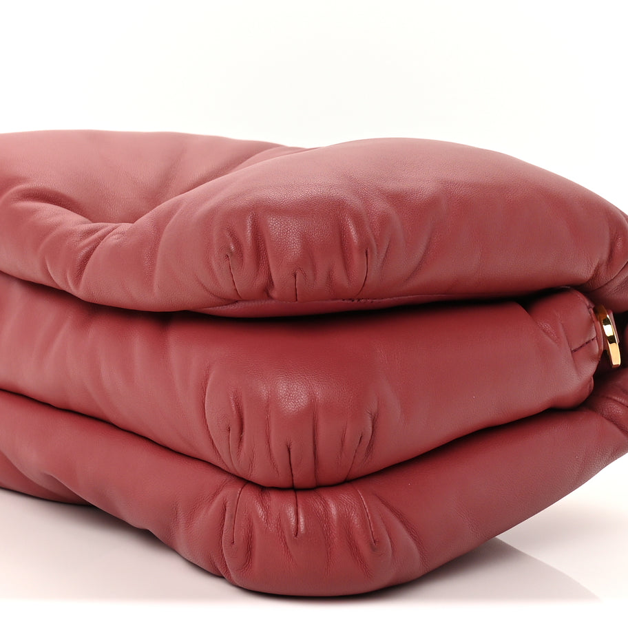 Loewe Lambskin Goya Puffer Bag Plumrose Image 7