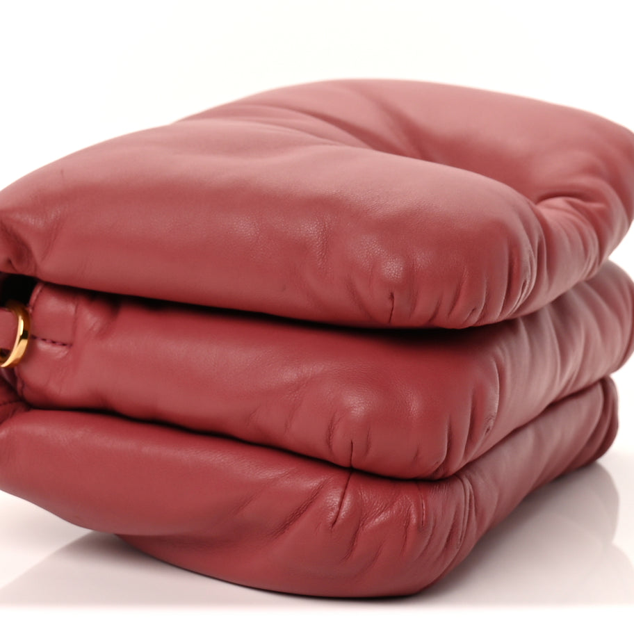 Loewe Lambskin Goya Puffer Bag Plumrose Image 8