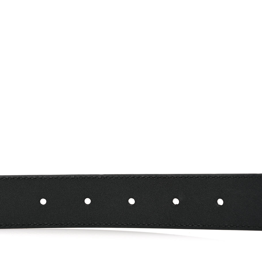 Gucci Calfskin Double G 30mm Belt 80 32 Black Image 4
