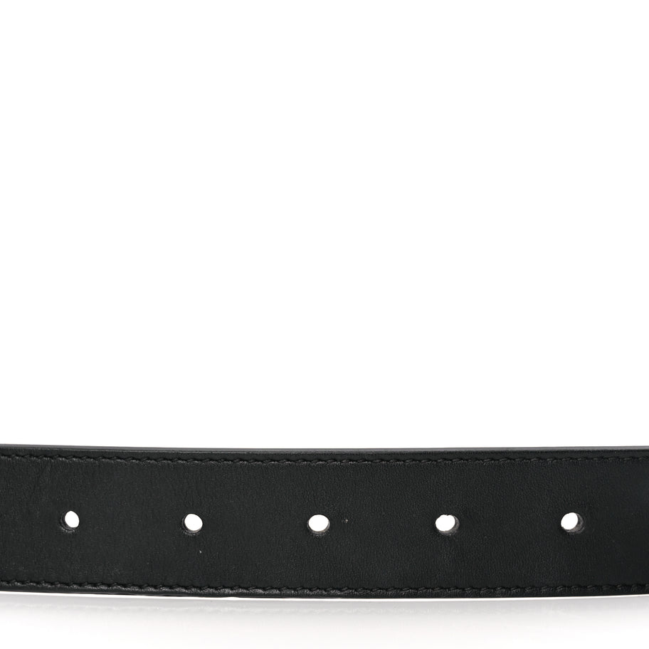 Gucci Calfskin Double G 30mm Belt 80 32 Black Image 5