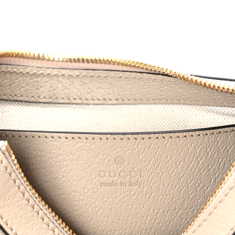 Gucci GG Supreme Monogram Textured Dollar Calfskin Small Ophidia Hobo  Beige/Mystic White/Oatmeal Image 5