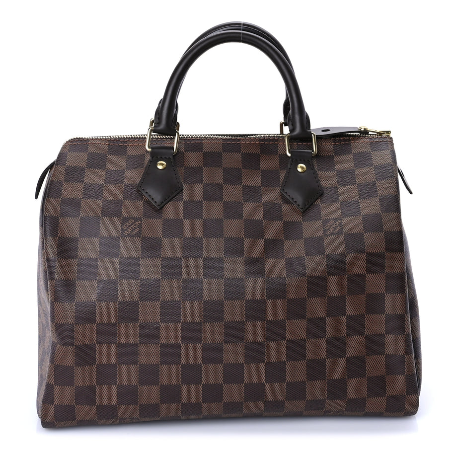 Louis Vuitton Damier Ebene Speedy 30 Brown Image 1
