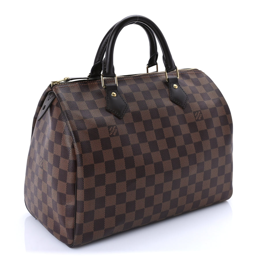 Louis Vuitton Damier Ebene Speedy 30 Brown Image 2