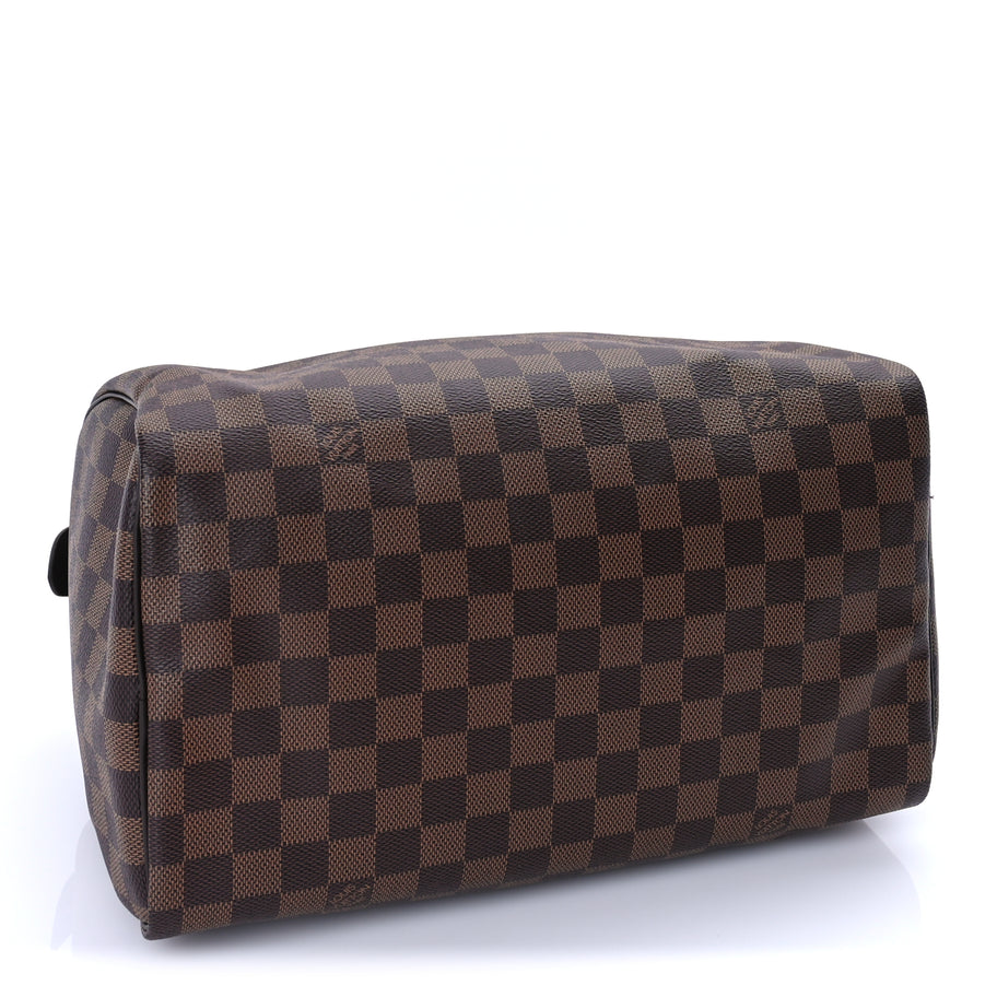 Louis Vuitton Damier Ebene Speedy 30 Brown Image 3