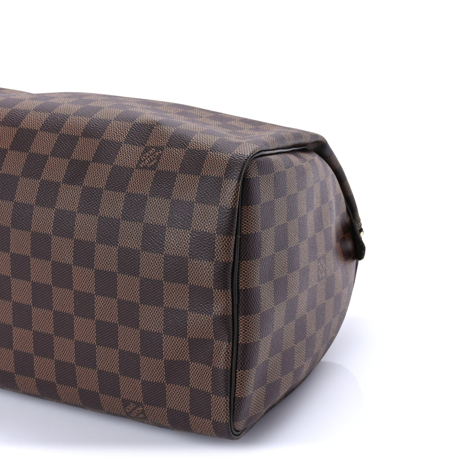 Louis Vuitton Damier Ebene Speedy 30 Brown Image 6
