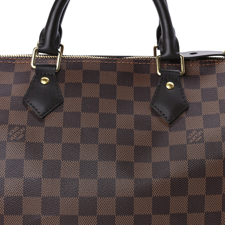 Louis Vuitton Damier Ebene Speedy 30 Brown Image 7