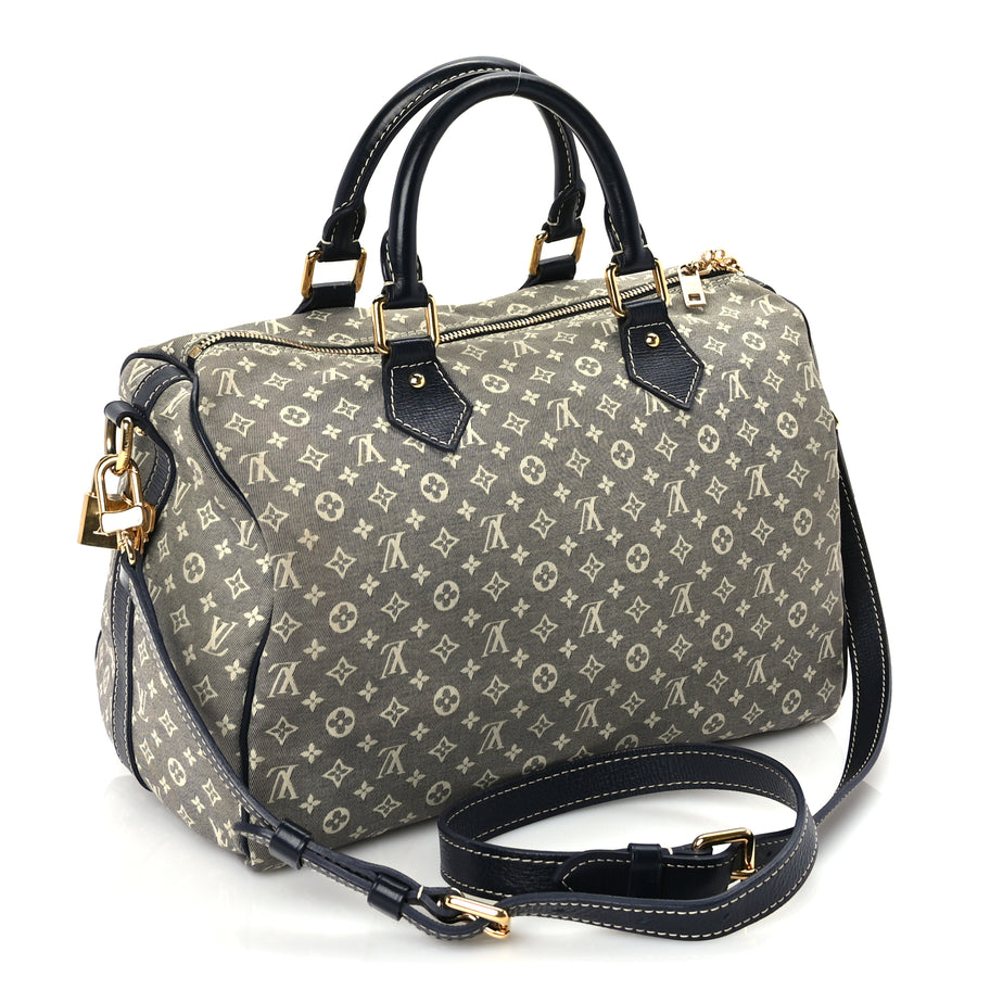 Louis Vuitton Monogram Idylle Speedy Bandouliere 30 Encre Image 2