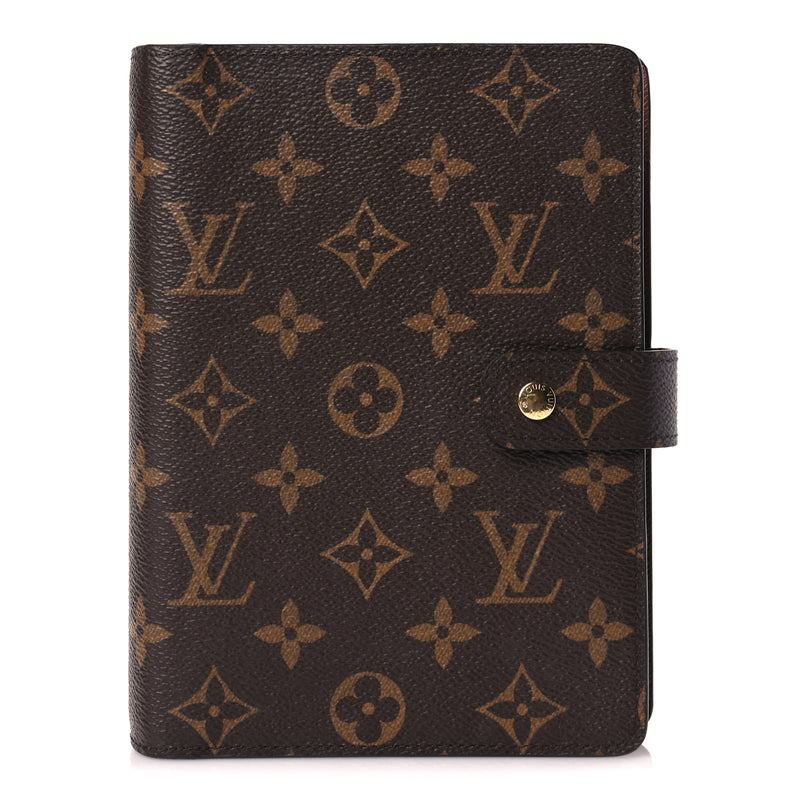  Louis Vuitton Monogram Medium Ring Agenda Cover