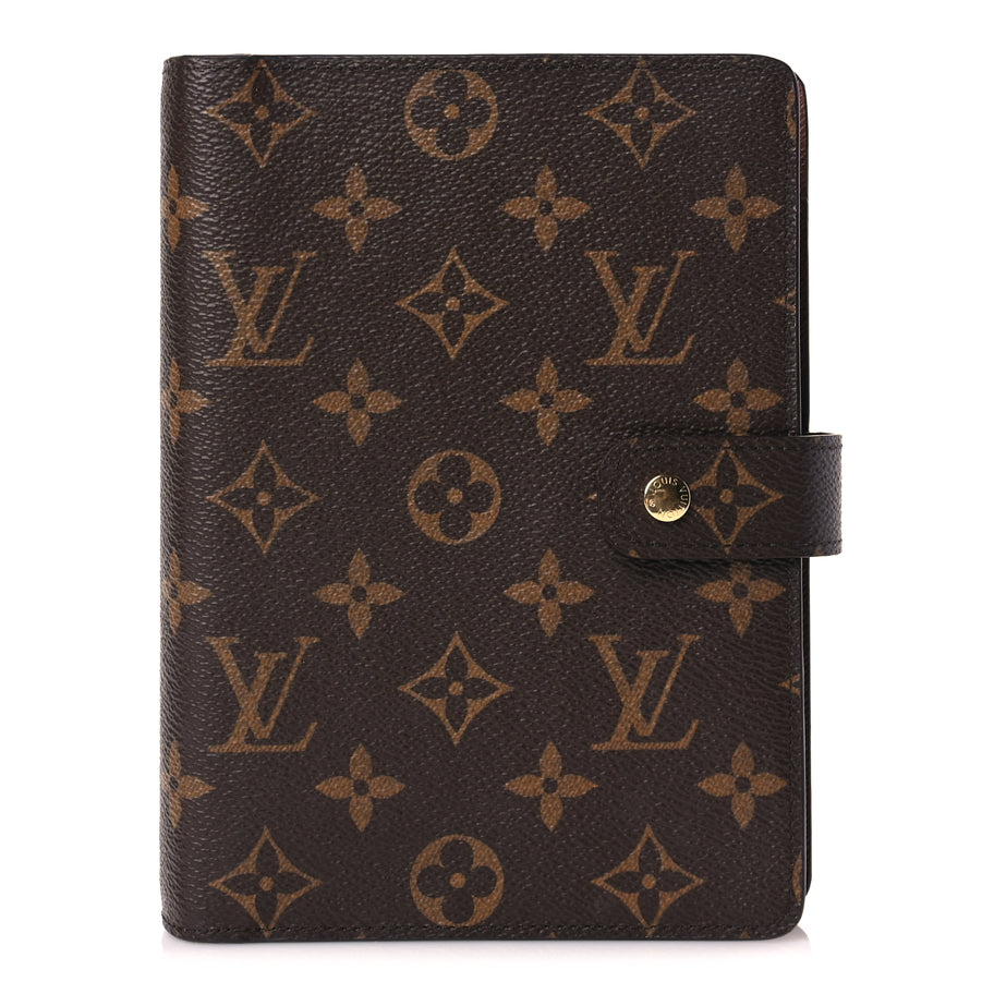 Louis Vuitton Monogram Medium Ring Agenda Cover Image 1