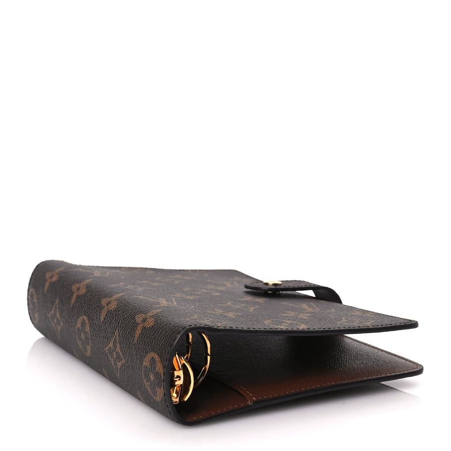 Louis Vuitton Monogram Medium Ring Agenda Cover Image 3
