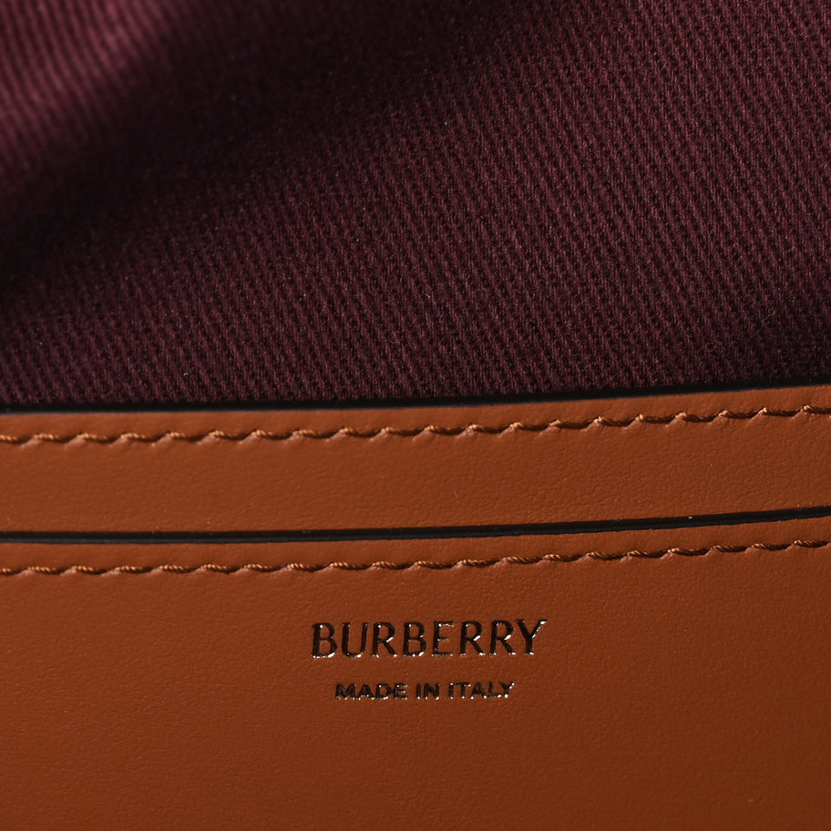Burberry Vintage Check Vanity Crossbody Bag Briar Brown Image 5