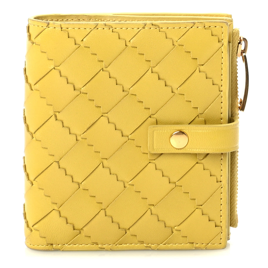 Bottega Veneta Nappa Intrecciato Zig Zag Bifold Wallet Image 1