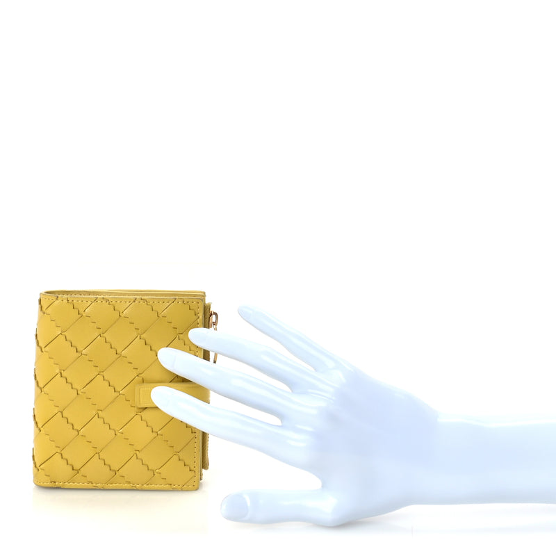 Bottega Veneta Nappa Intrecciato Zig Zag Bifold Wallet