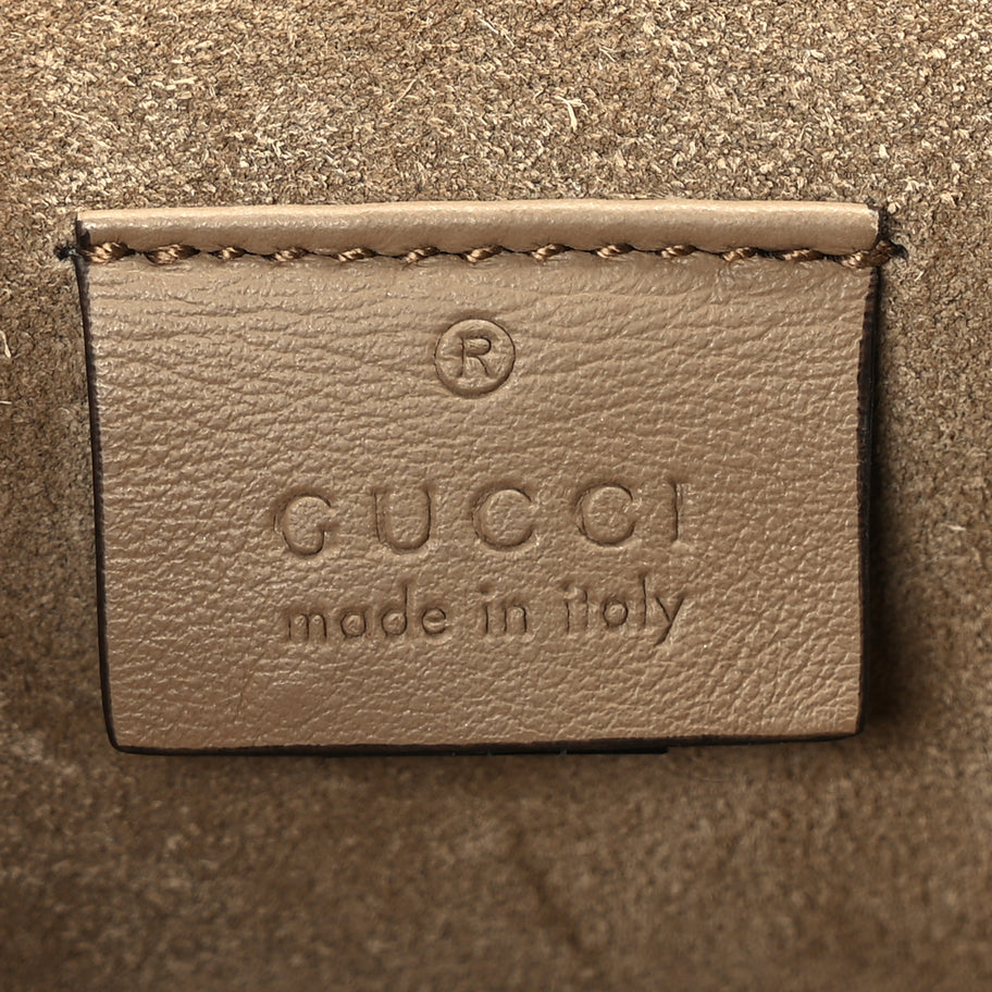 Gucci GG Supreme Monogram Medium Dionysus Shoulder Bag Taupe Image 5