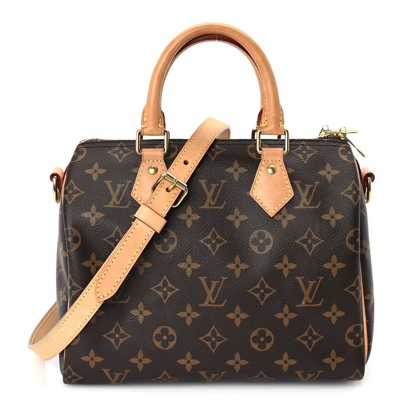  Louis Vuitton Monogram Speedy Bandouliere 25