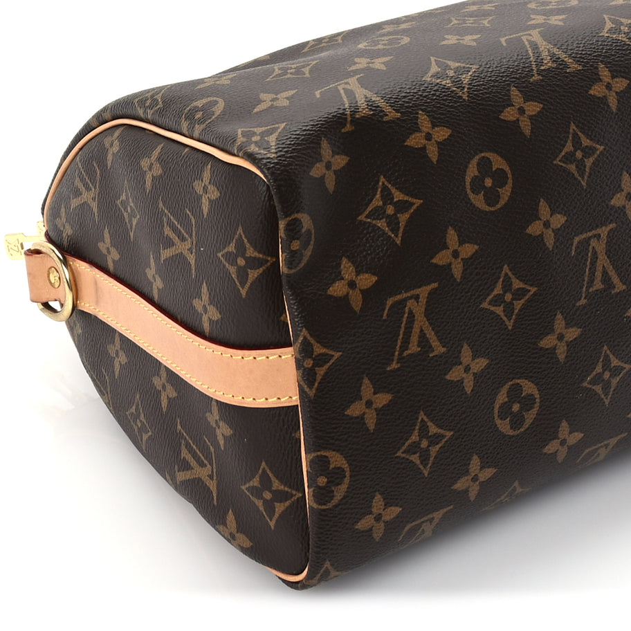 Louis Vuitton Monogram Speedy Bandouliere 25 Image 15