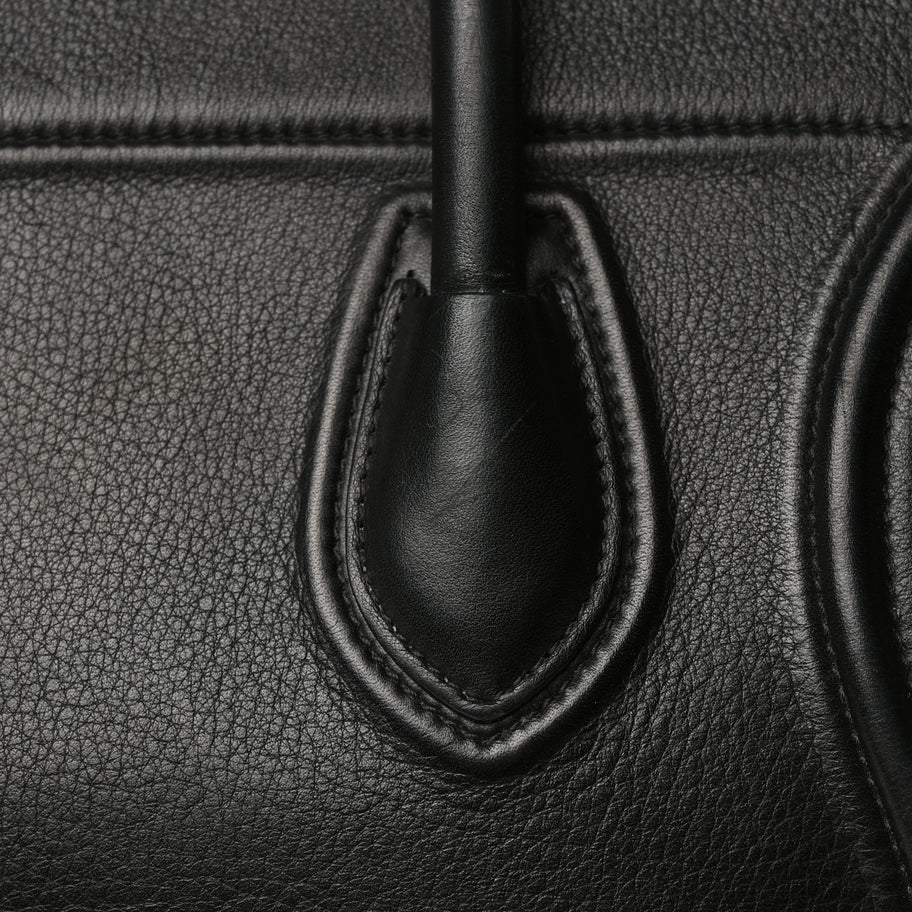 Celine Supple Calfskin Large Phantom Luggage Black Image 11