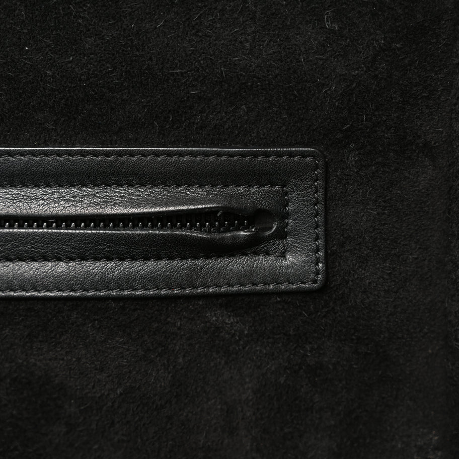 Celine Supple Calfskin Large Phantom Luggage Black Image 14