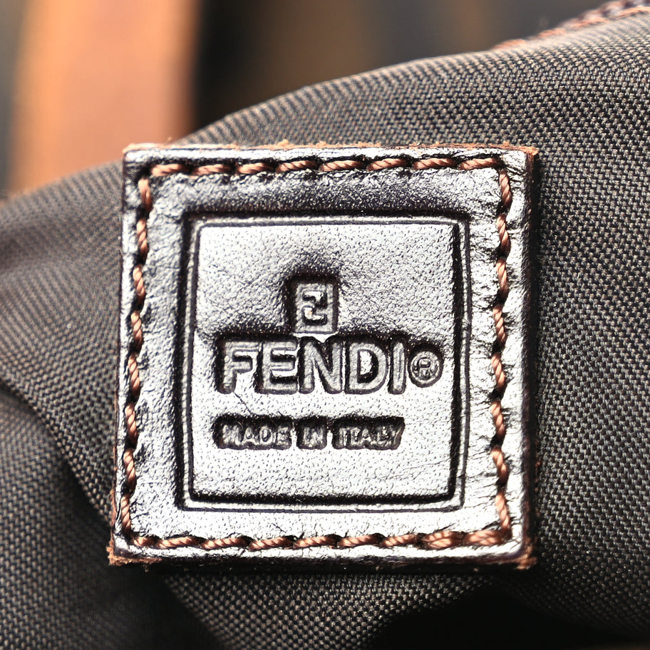 Fendi Zucca Small Tote Tobacco Tobacco Image 5