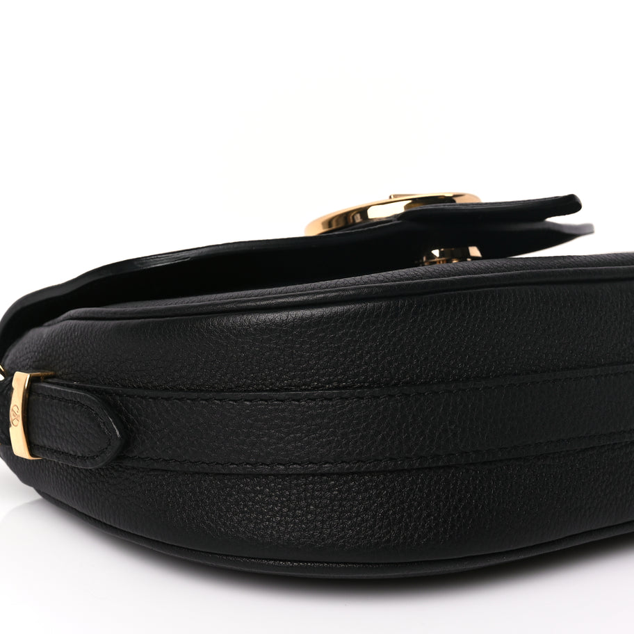 Louis Vuitton Grained Calfskin LV Pont 9 Soft MM Black Image 7