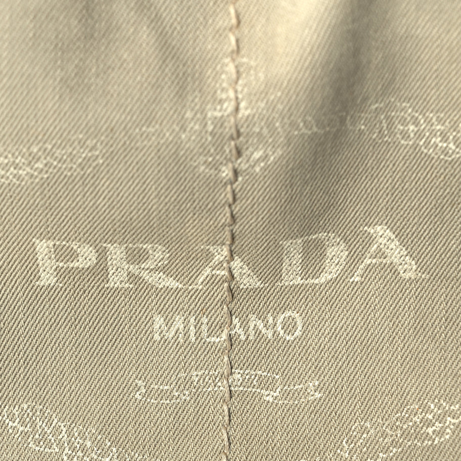 Prada Canvas Canapa Logo Tote Corda Image 6