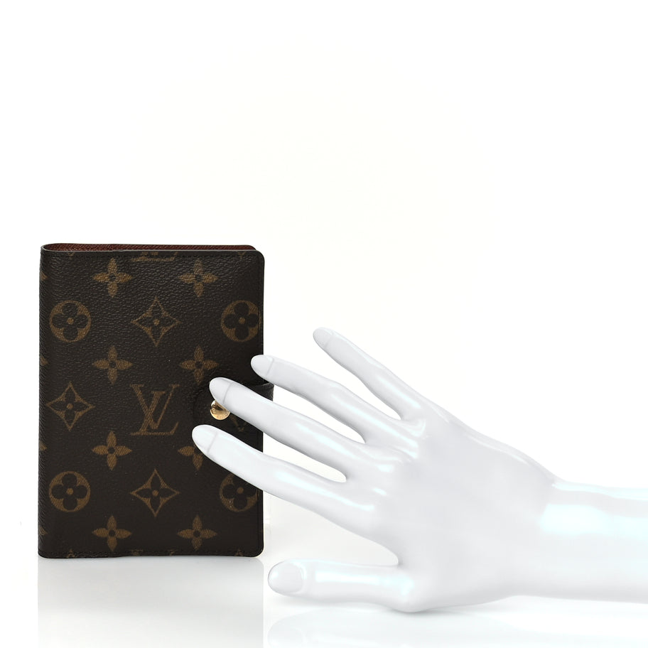 Louis Vuitton Monogram Small Ring Agenda Cover Image 2