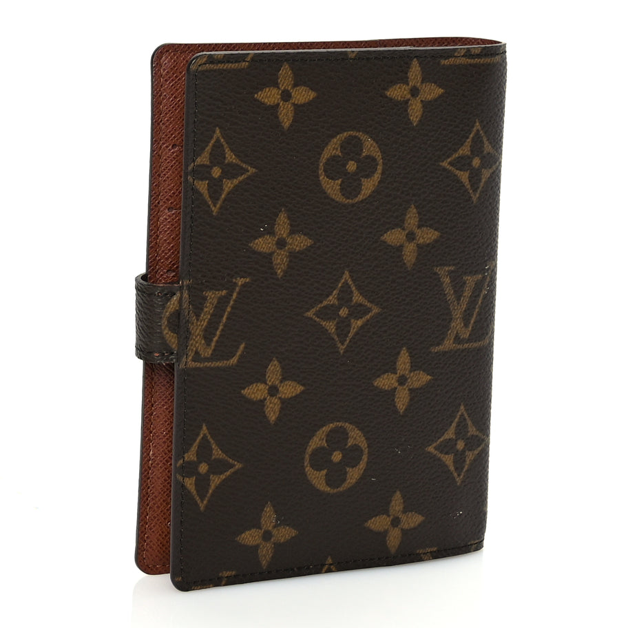 Louis Vuitton Monogram Small Ring Agenda Cover Image 3