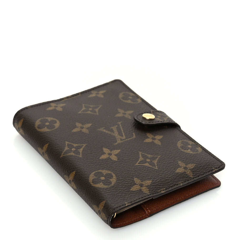 Louis Vuitton Monogram Small Ring Agenda Cover Image 4
