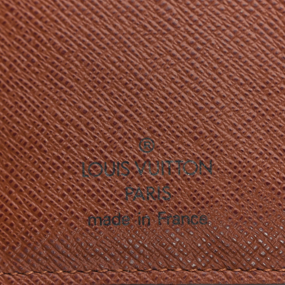 Louis Vuitton Monogram Small Ring Agenda Cover Image 6