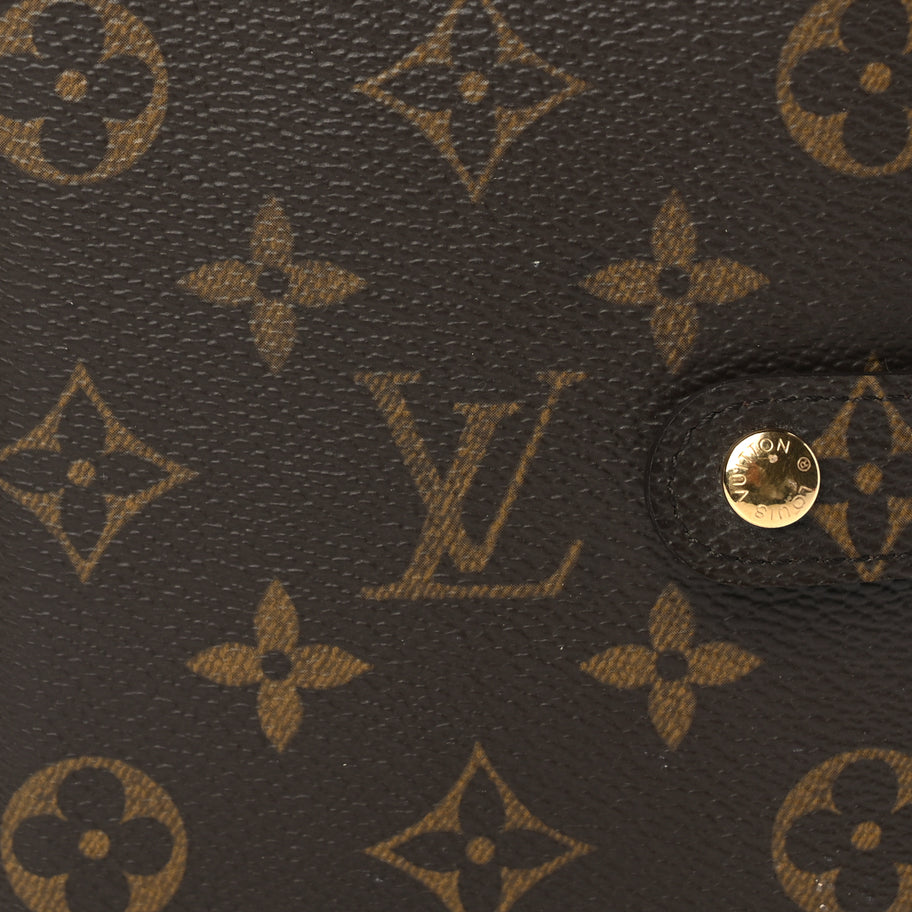 Louis Vuitton Monogram Small Ring Agenda Cover Image 7