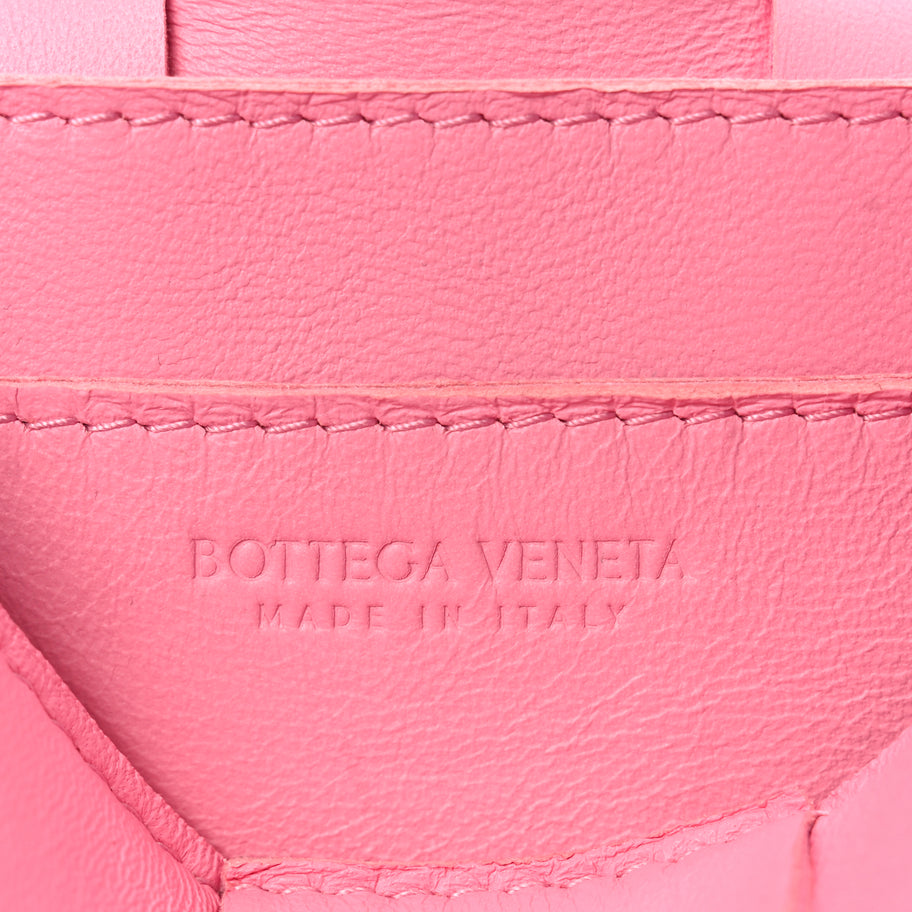 Bottega Veneta Lambskin Maxi Intreccio Small Cassette Crossbody Bag Ribbon Image 5