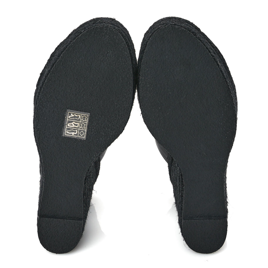 Saint Laurent Tribute Espadrille Wedge Heels Image 2