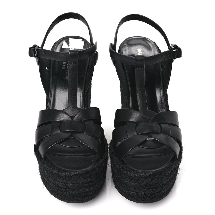 Saint Laurent Tribute Espadrille Wedge Heels Image 3