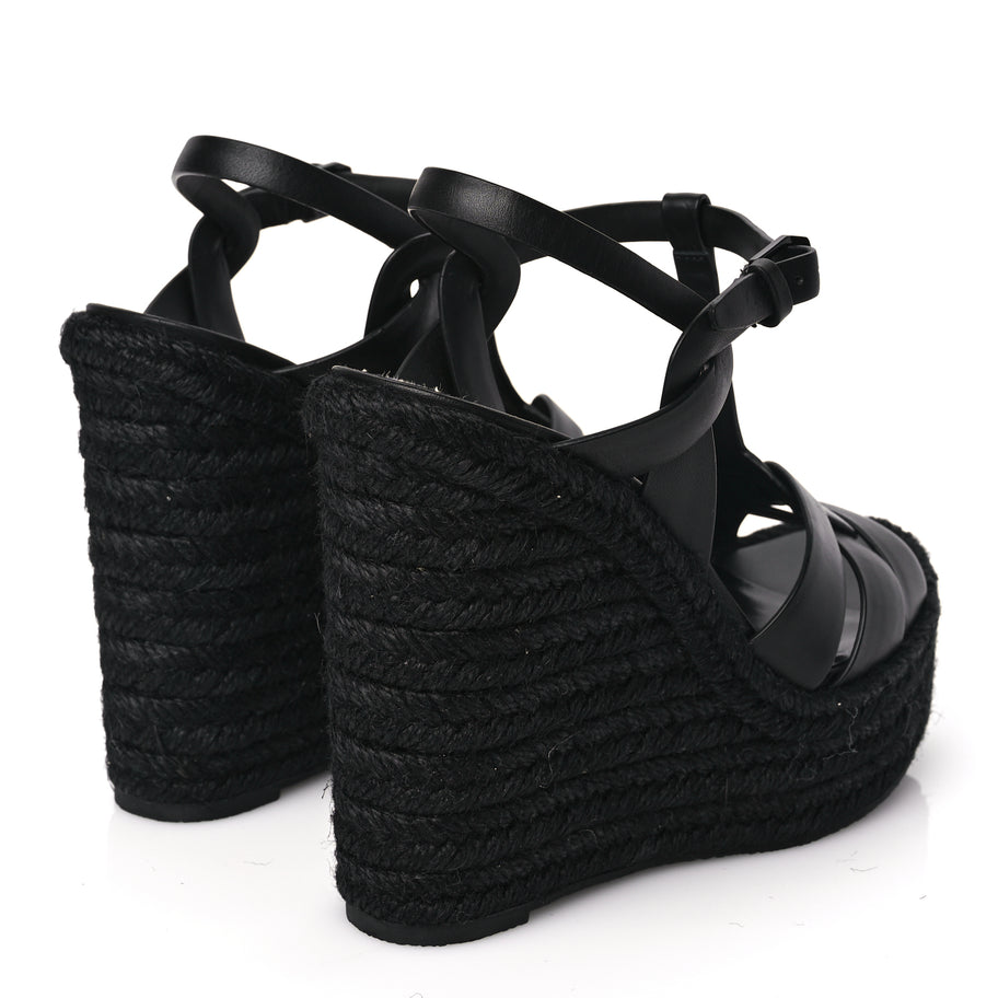 Saint Laurent Tribute Espadrille Wedge Heels Image 5