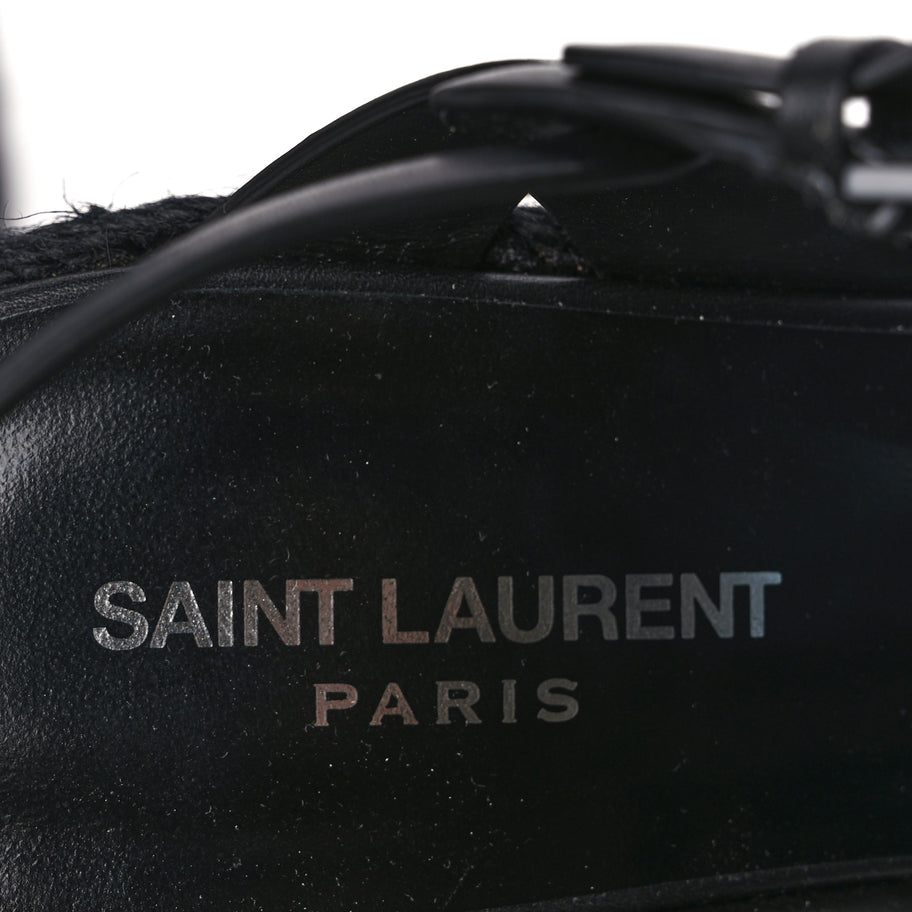Saint Laurent Tribute Espadrille Wedge Heels Image 6