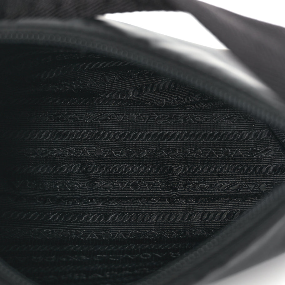 Prada Tessuto Nylon Mini Re-Edition 2000 Bag Black Image 4