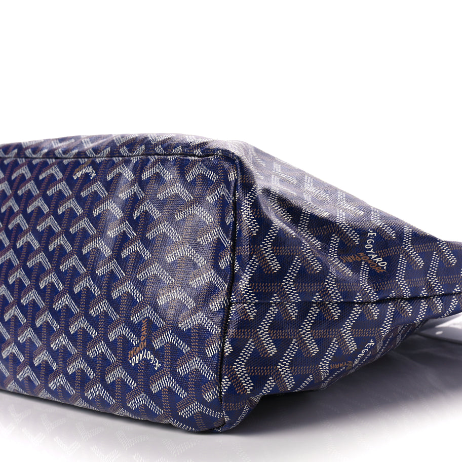 Goyard Goyardine Saint Louis PM  Navy Image 9