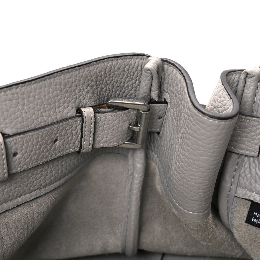 Mulberry Small Classic Grain Bayswater Pale Grey Image 10