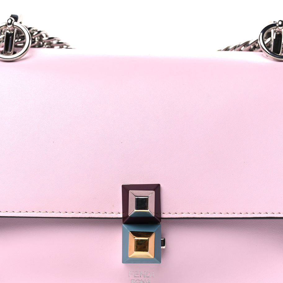 Fendi Vitello Liberty Studded Small Kan I Shoulder Bag   Peonia Multicolor Image 6
