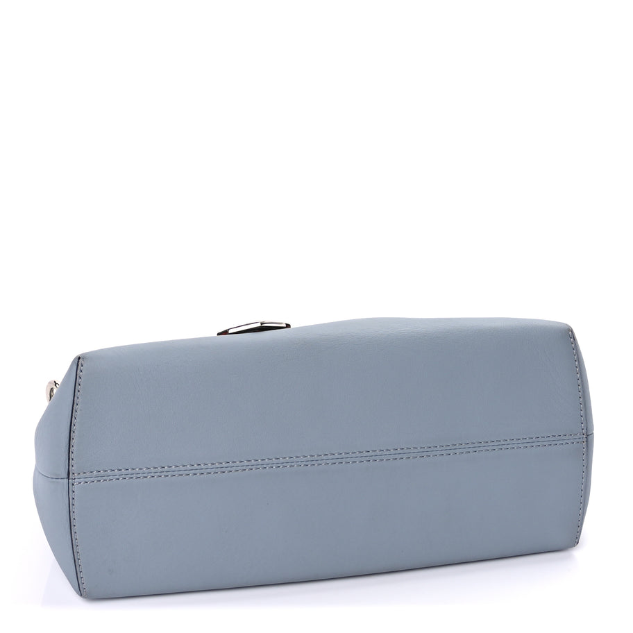Fendi Vitello Dolce Knotted Medium By The Way Boston Bag  Polvere Orzo Multicolor Image 3