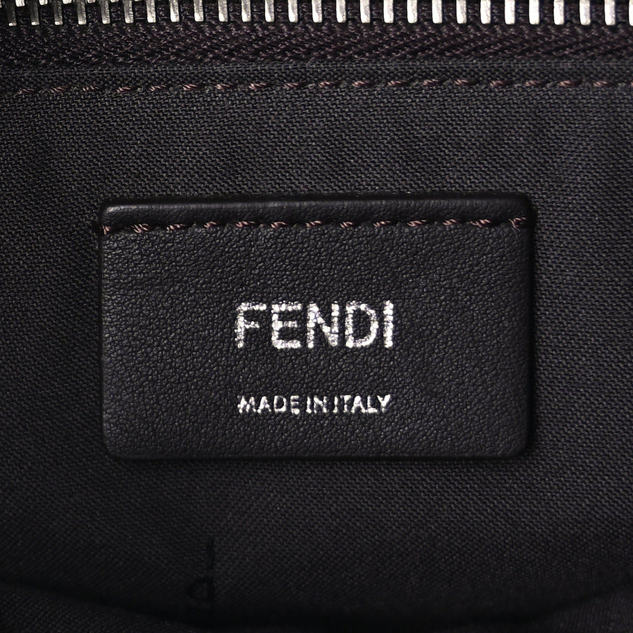 Fendi Vitello Dolce Knotted Medium By The Way Boston Bag  Polvere Orzo Multicolor Image 5