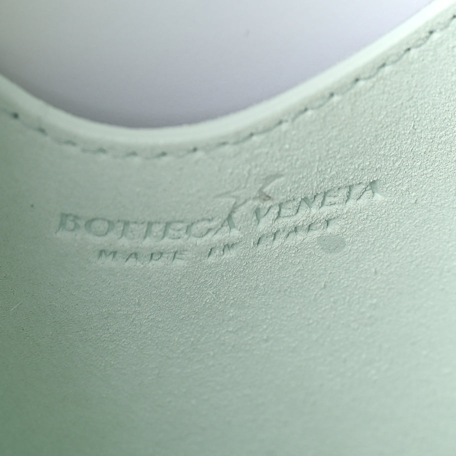 Bottega Veneta Nappa Intrecciato Small Drop Shoulder Bag  Glacier Image 5