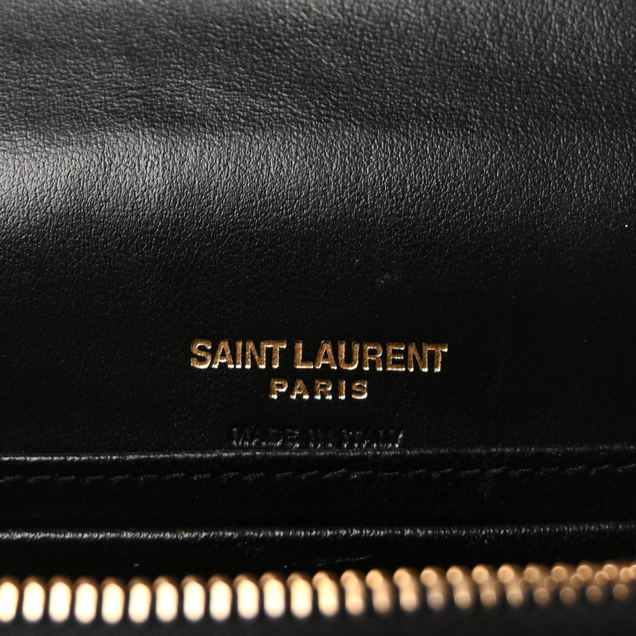 Saint Laurent Smooth Calfskin Star Print Monogram Kate Belt Bag  Ivory Red Image 5