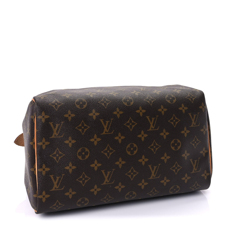 Louis Vuitton Monogram Speedy 30 Brown Image 3