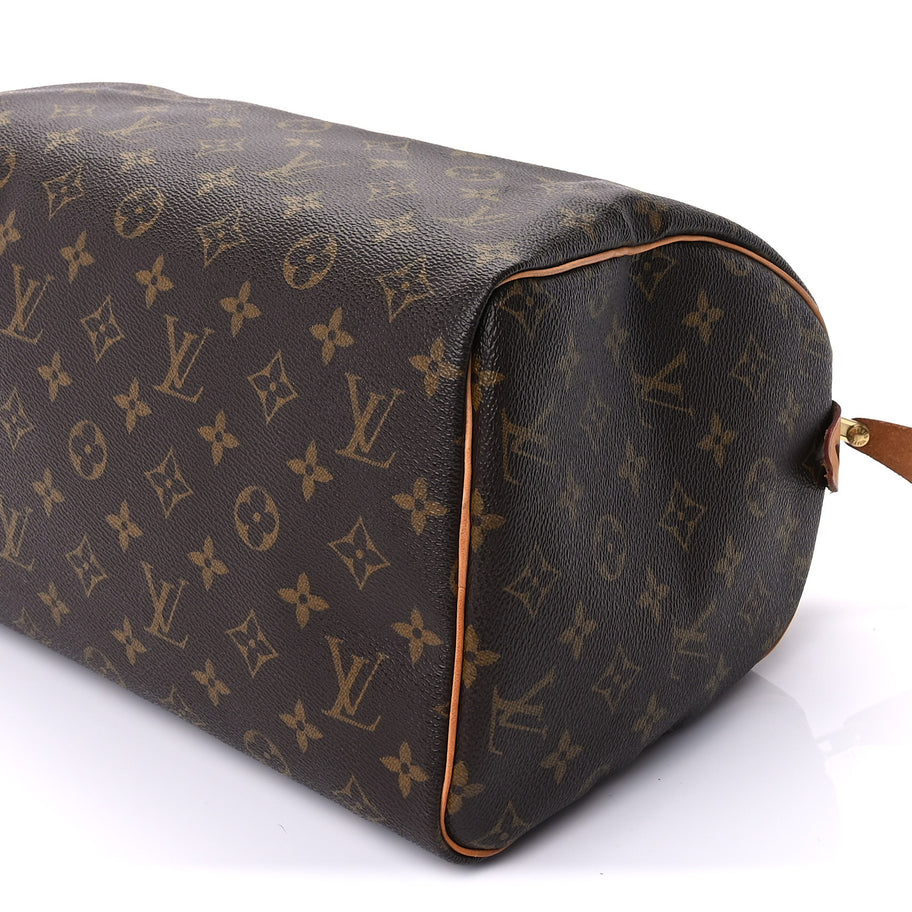 Louis Vuitton Monogram Speedy 30 Brown Image 8