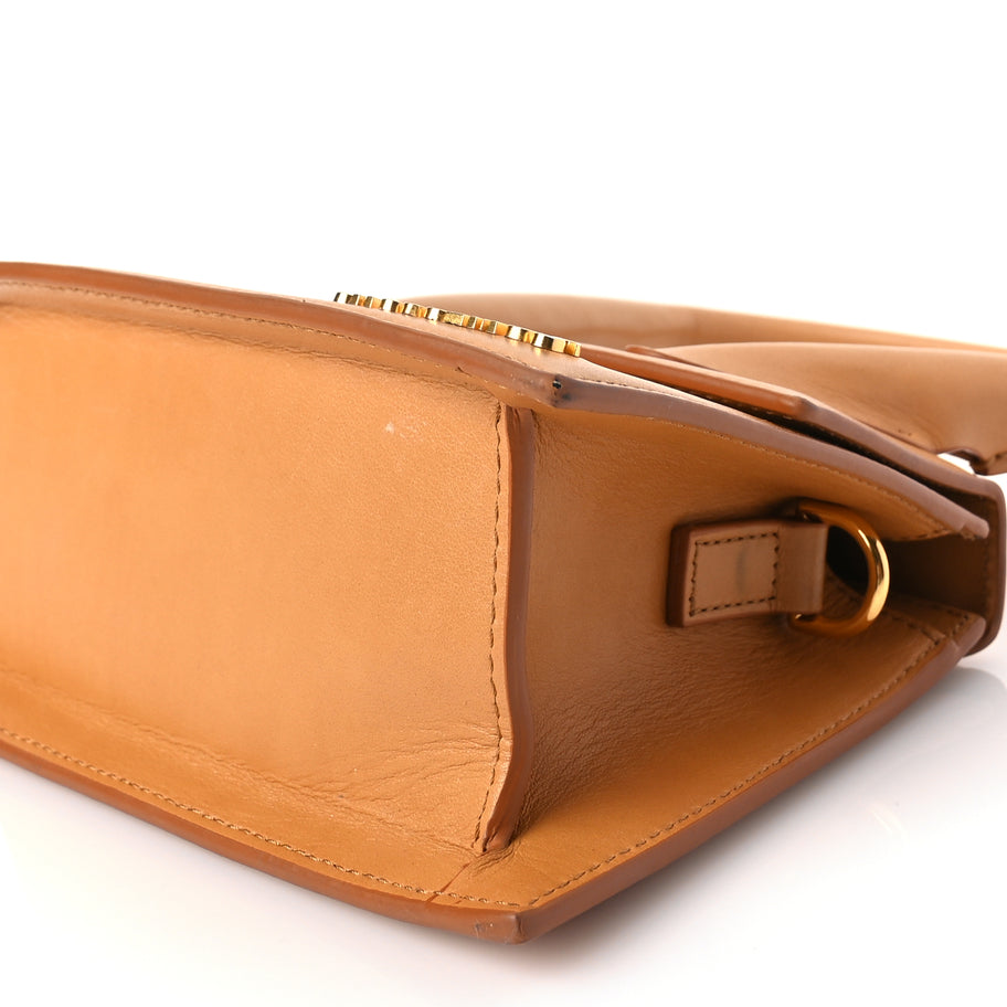 Jacquemus Smooth Calfskin Le Chiquito Moyen Beige Image 8