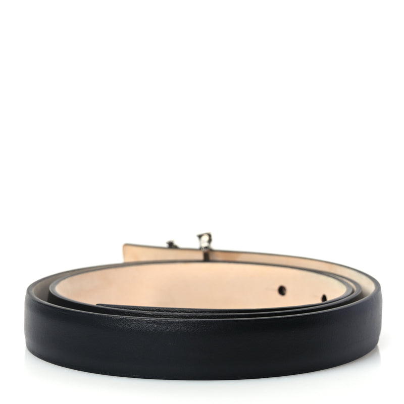  Versace Calfskin Virtus Belt 85 34 Black