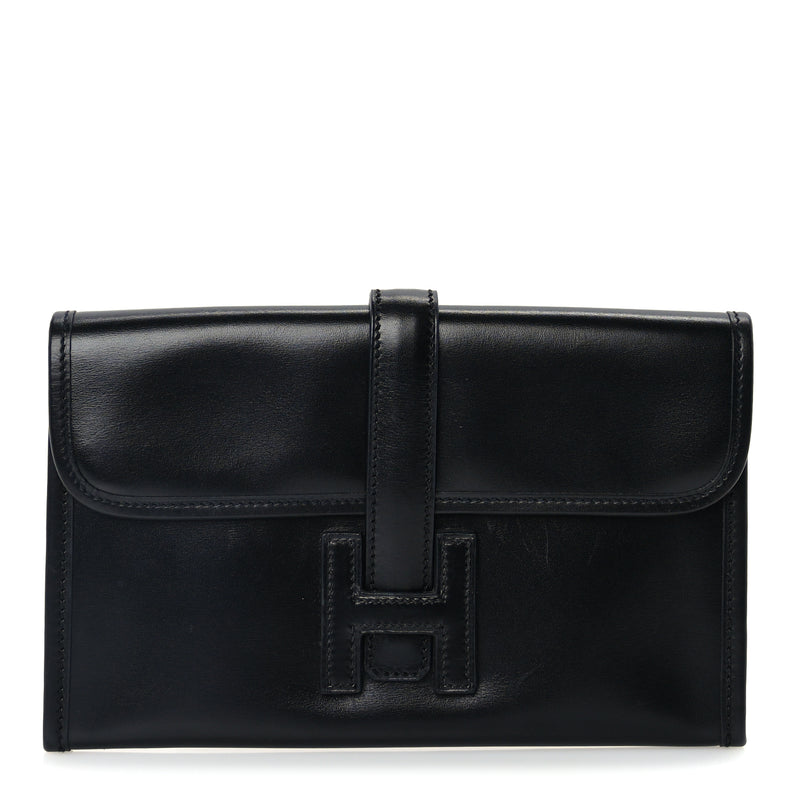  Hermes Box Mini Jige 20 Clutch  Black